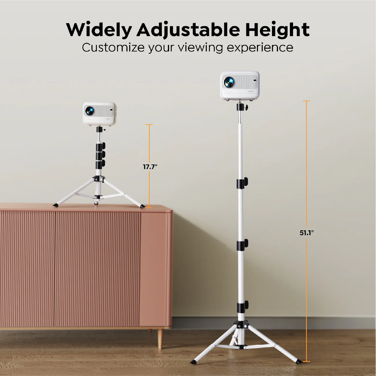 Yaber YH-130 Adjustable Mini Projector Stand 130cm - Image 3